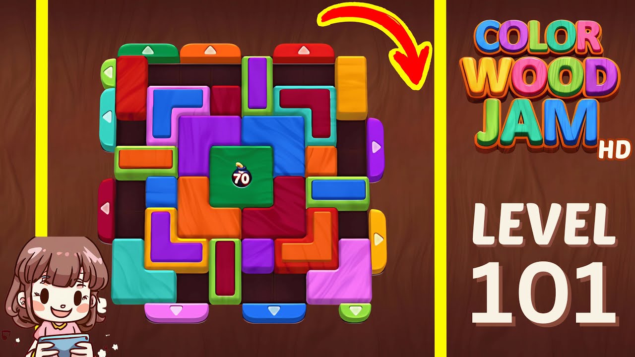 Color Wood Jam Level 101: Color Wood Jam Level 101
