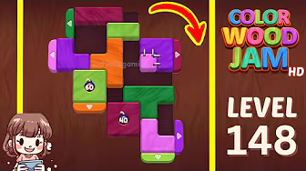 Color Wood Jam Level 148: Color Wood Jam Level 148