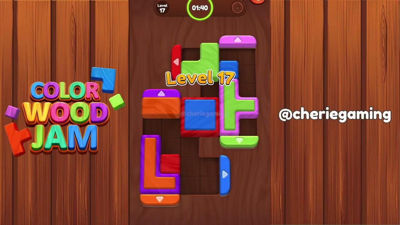 Color Wood Jam Level 17: Color Wood Jam Level 17
