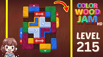 Color Wood Jam Level 215: Color Wood Jam Level 215