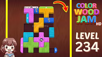 Color Wood Jam Level 234: Color Wood Jam Level 234