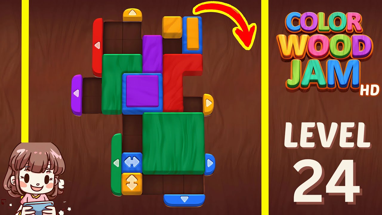 Color Wood Jam Level 24: Color Wood Jam Level 24