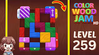 Color Wood Jam Level 259: Color Wood Jam Level 259