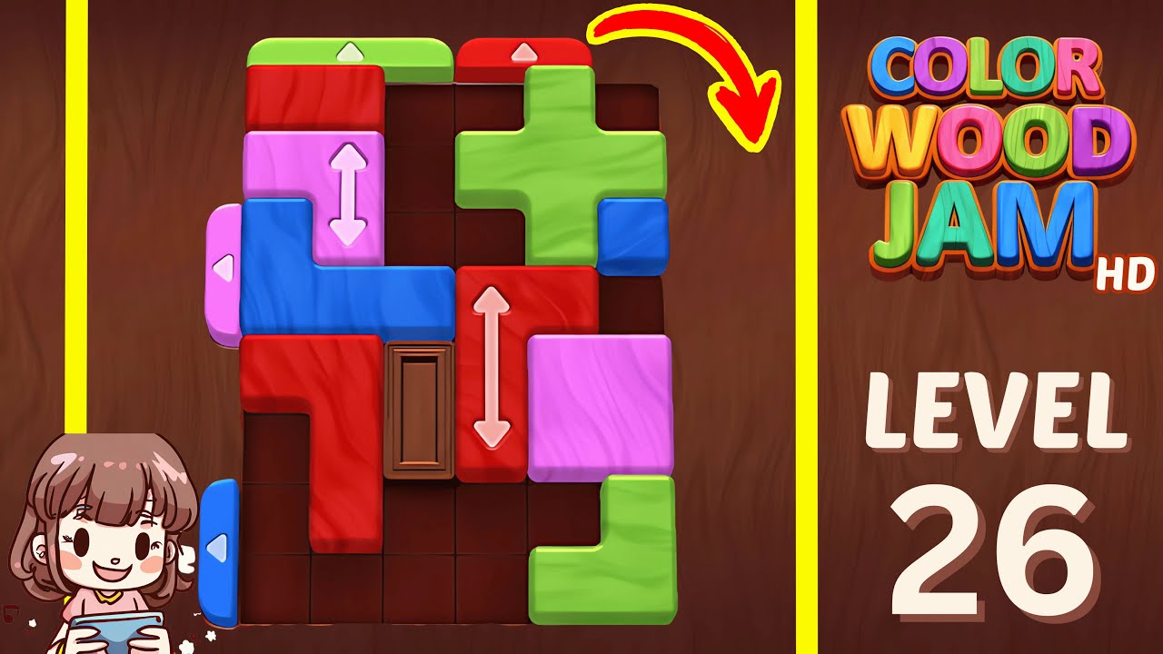 Color Wood Jam Level 26: Color Wood Jam Level 26