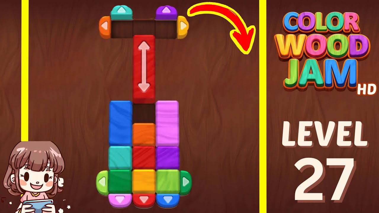 Color Wood Jam Level 27: Color Wood Jam Level 27