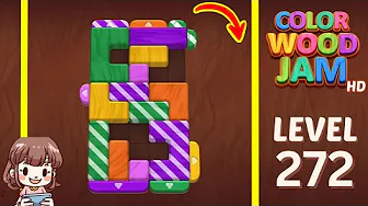 Color Wood Jam Level 272: Color Wood Jam Level 272