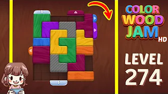 Color Wood Jam Level 274: Color Wood Jam Level 274