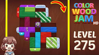 Color Wood Jam Level 275: Color Wood Jam Level 275