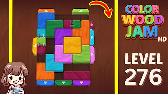 Color Wood Jam Level 276: Color Wood Jam Level 276