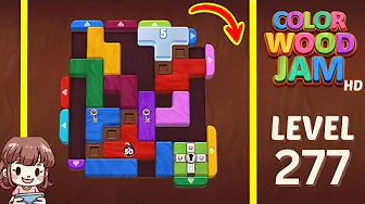 Color Wood Jam Level 277: Color Wood Jam Level 277