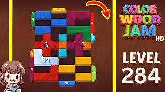 Color Wood Jam Level 284: Color Wood Jam Level 284
