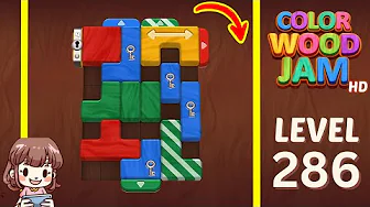 Color Wood Jam Level 286: Color Wood Jam Level 286