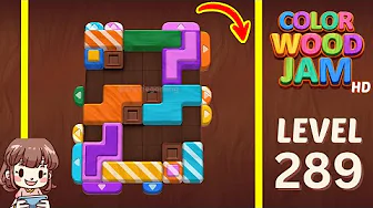 Color Wood Jam Level 289: Color Wood Jam Level 289