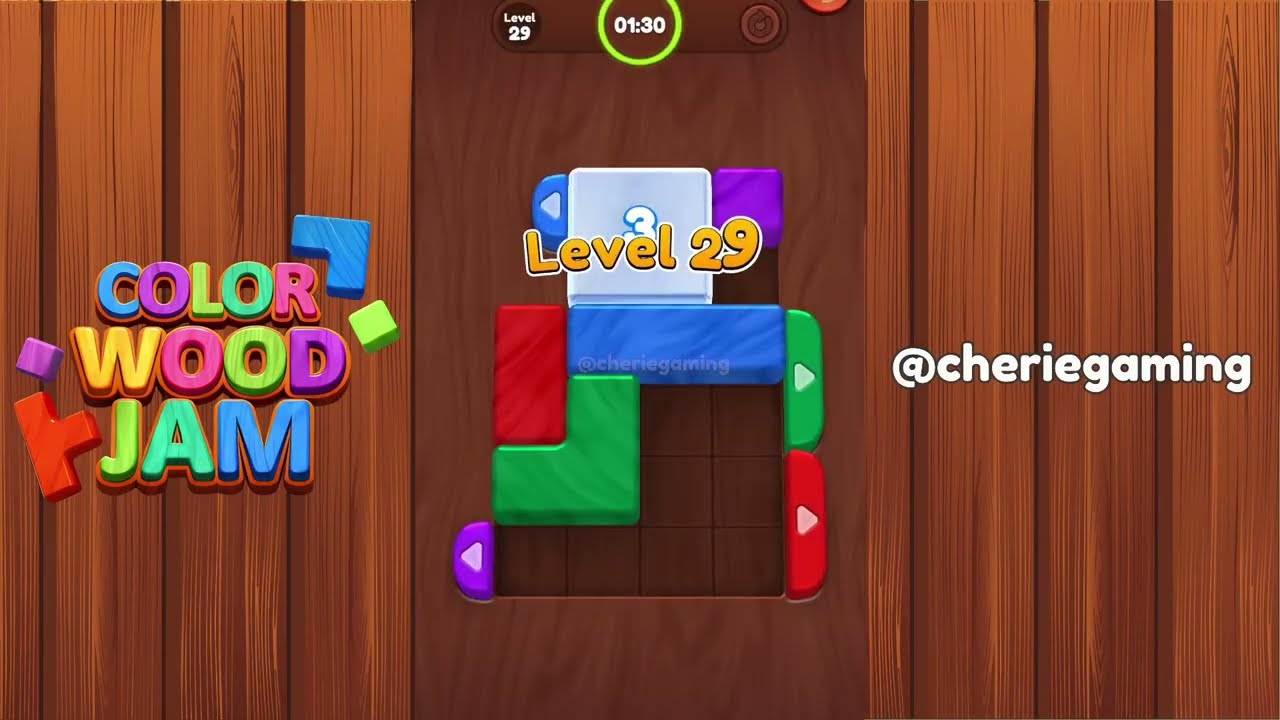 Color Wood Jam Level 29: Color Wood Jam Level 29
