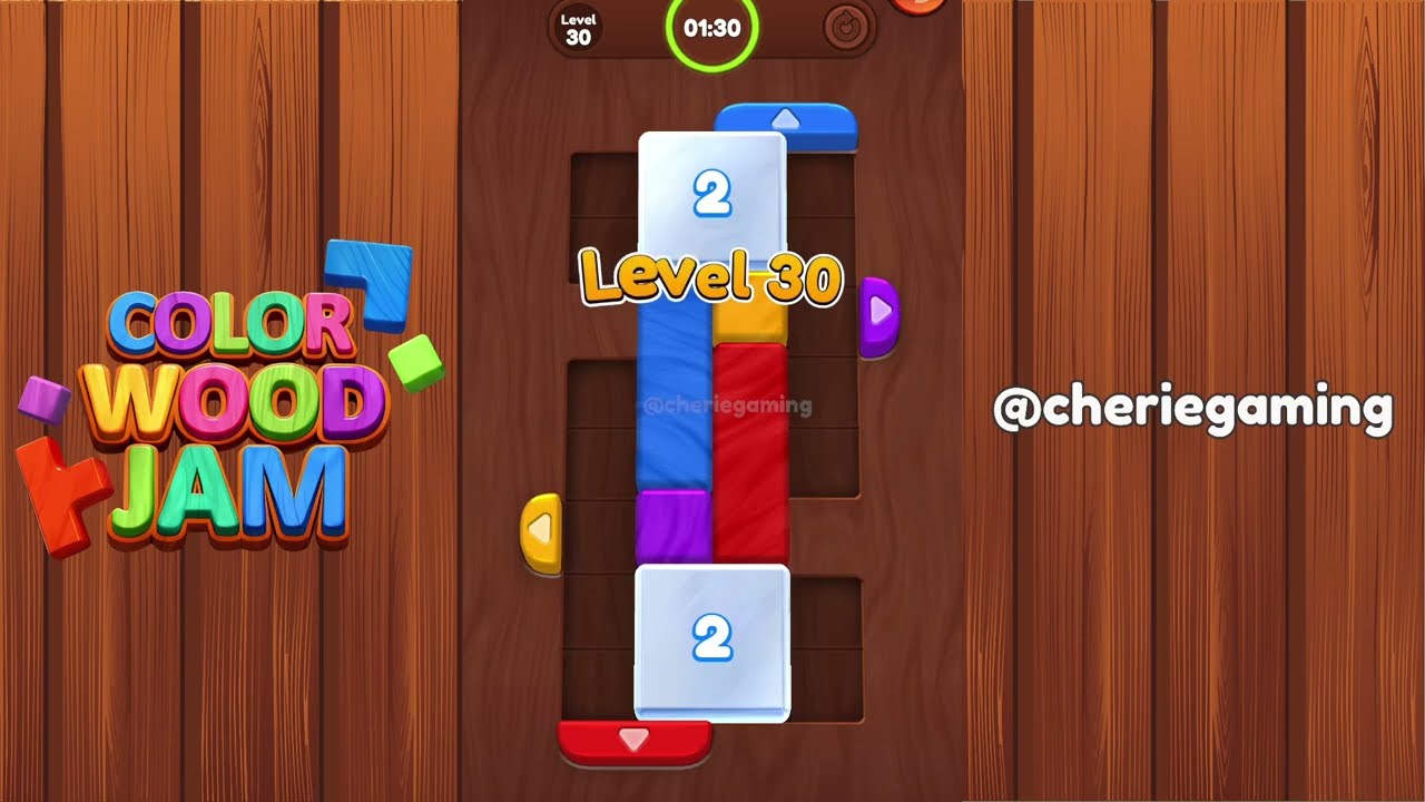 Color Wood Jam Level 30: Color Wood Jam Level 30