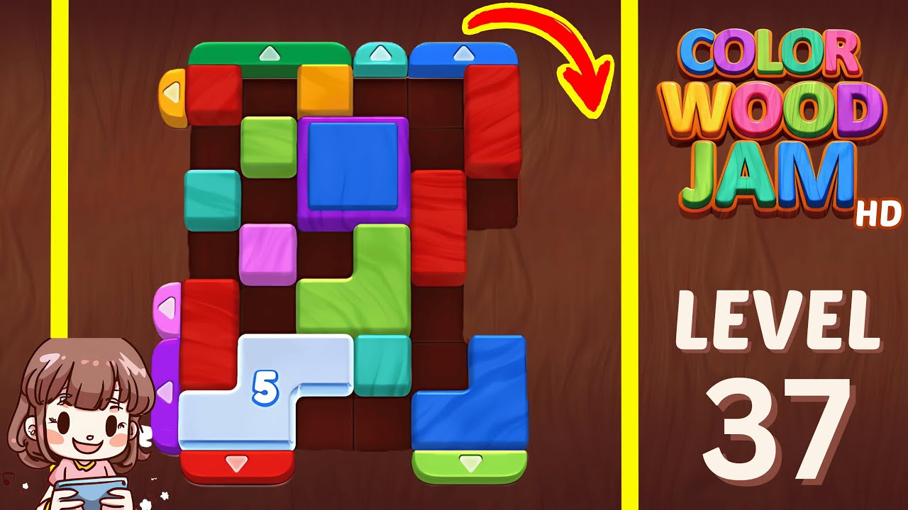 Color Wood Jam Level 37: Color Wood Jam Level 37