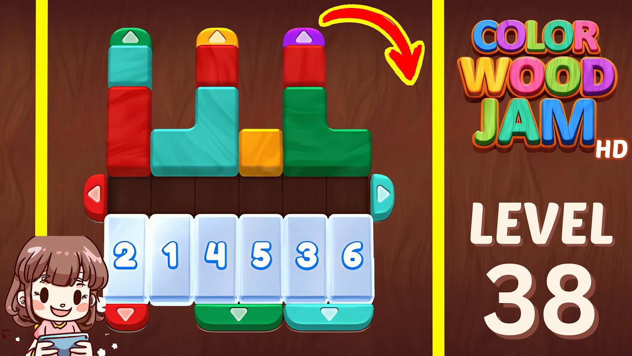 Color Wood Jam Level 38: Color Wood Jam Level 38